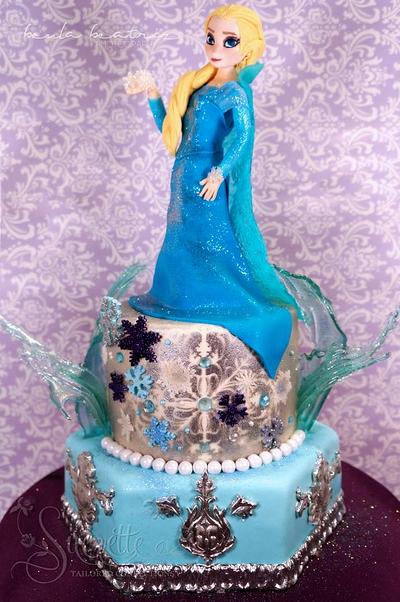 Elsa The Snow Queen - Cake by Sucrette, Tailored Confections