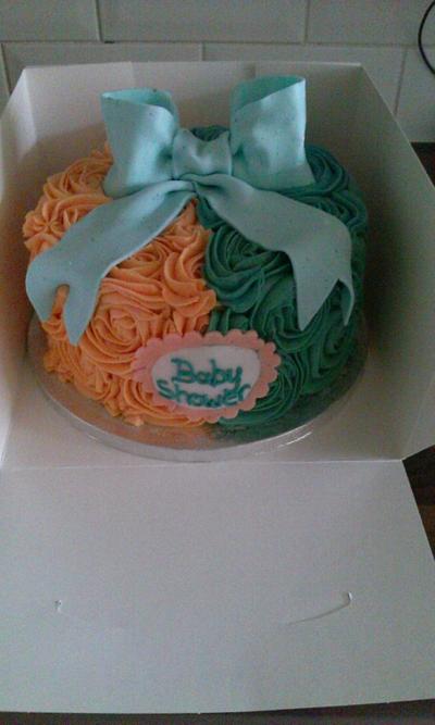 Baby shower cake - Cake by Little monsters Bakery