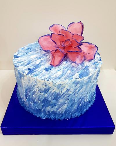 Frozen waves - Cake by Tirki