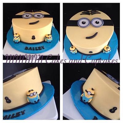 Another Minion :) - Cake by Mmmm cakes and cupcakes