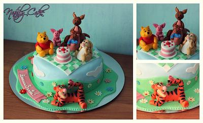 cake "Winnie the Pooh" - Cake by Nataly Cake