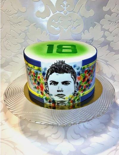 Sweet 18 (Cristiano Ronaldo)  - Cake by Frufi