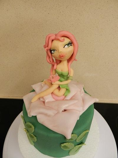 La fatina delle rose - Cake by Serena