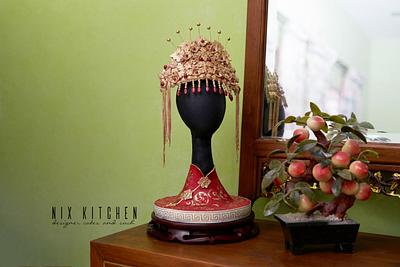 Phoenix Coronet (Hats Off: A Royal Affair collaboration) - Cake by Nikita Mahmood