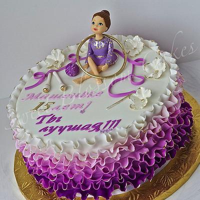 Rhythmic Gymnastic Cake - Cake by Tatyana