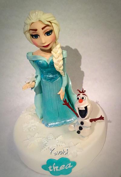 Frozen - Cake by Donatella Bussacchetti