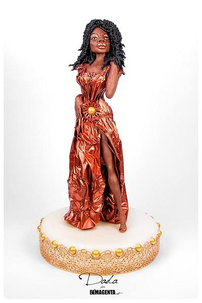 my copper mannequin - Cake by Daniela Segantini