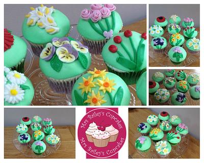 Garden Cupcakes - Cake by Alison Bailey