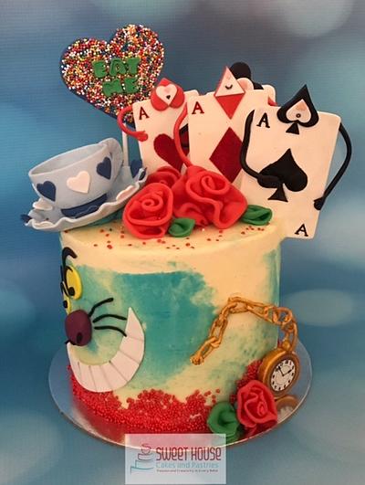Alice in Wonderland - Cake by Sweet House Cakes and Pastries