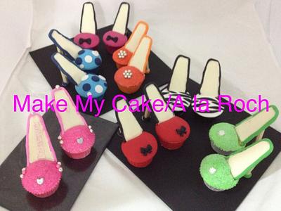 Shoe Cupcakes - Cake by alaroch