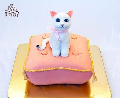 Kitten - Cake by Olga Ugay