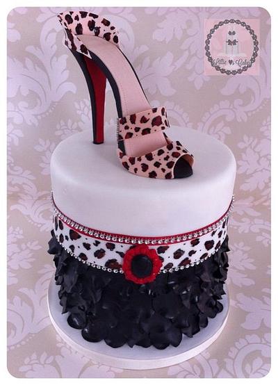I Love Shoes - Cake by Lillie Loves Cakes 