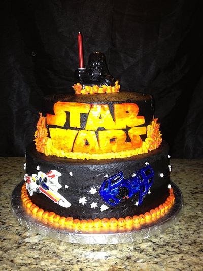 Star Wars - Cake by beth78148