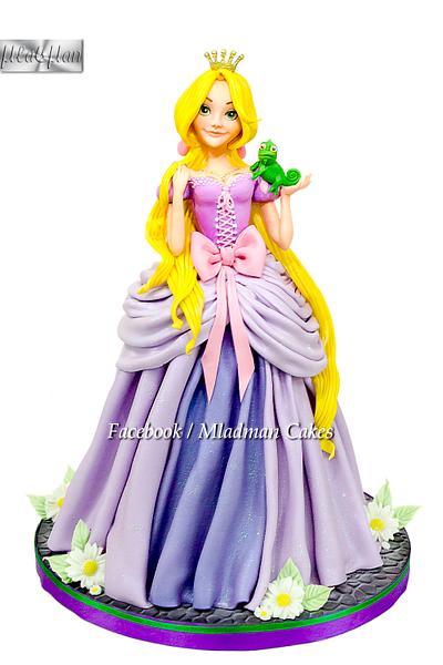 Rapunzel 3D Cake - Cake by MLADMAN
