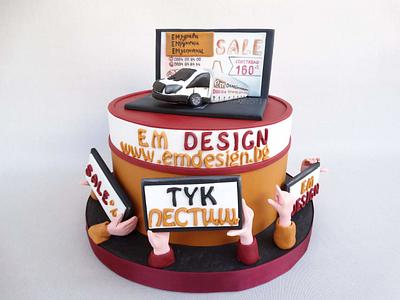 Company cake  - Cake by Diana