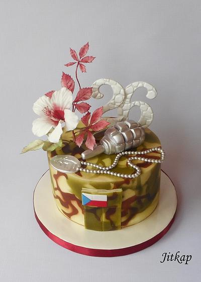 Military birthdays cake - Cake by Jitkap