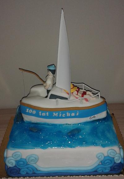 Yacht cake - Cake by Mirka
