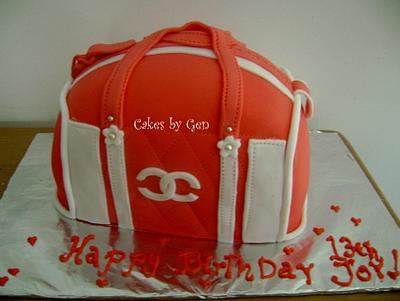 Chanel purse cake - Cake by Gen