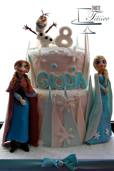 Frozen cake - Cake by Torte Titiioo