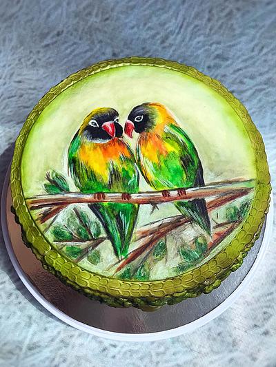 Birds 🌿 - Cake by Julia
