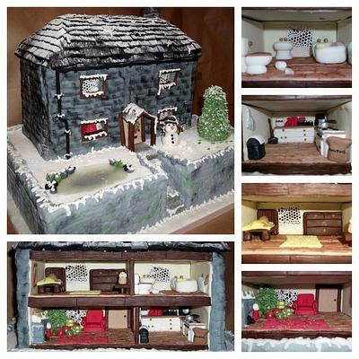 The Christmas Dolls-House - Cake by Jerri