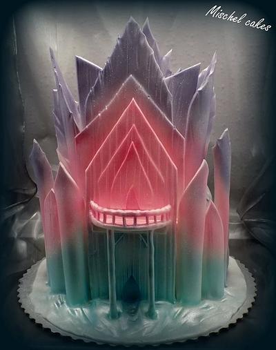 Frozen castle - Cake by Mischel cakes