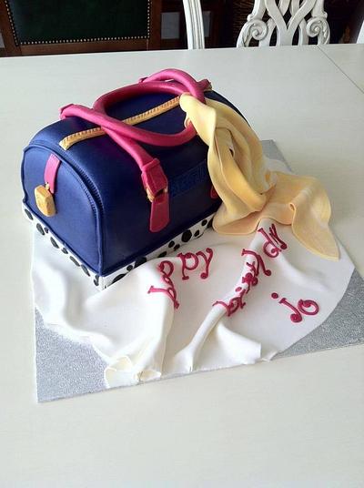 Hand bag cake - Cake by Jo Sampaio