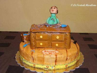 the cake carpenter - Cake by Marilena