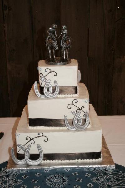  country wedding cake - Cake by amanda
