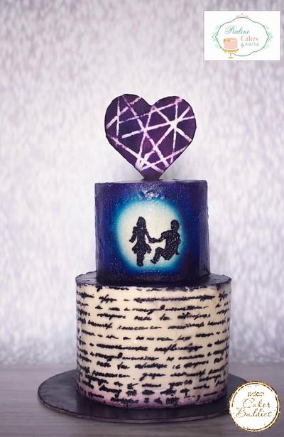 Love Stories Are Written in Heaven  - Cake by PralineDesignercakes
