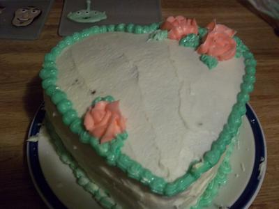 heart cake - Cake by cakes by khandra