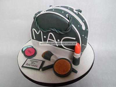 M.A.C makeup bag cake - Cake by Emma Stewart