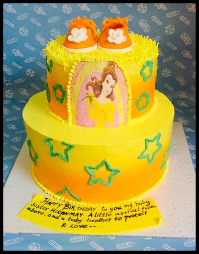 Cinderella sunshine cake - Cake by thefrostgoddess