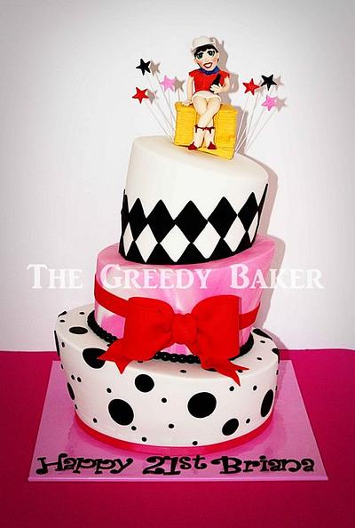 Topsy Turvy Cowgirl Cake - Cake by Kate