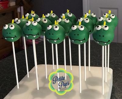 Dino cake pops - Cake by Petite Pops