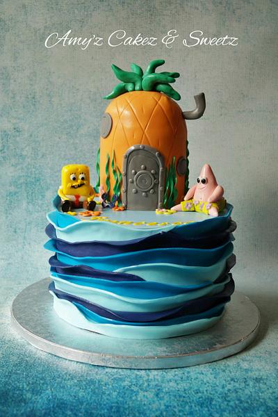 SpongeBob & Patrick - Cake by Amy'z Cakez & Sweetz