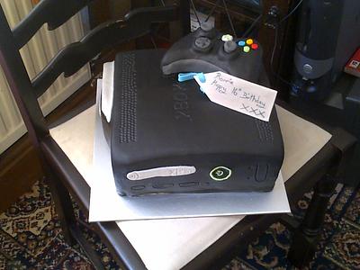 xbox 360 - Cake by helenlouise