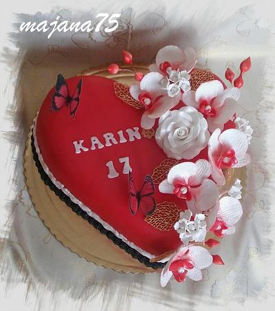 cake heart - Cake by Marianna Jozefikova