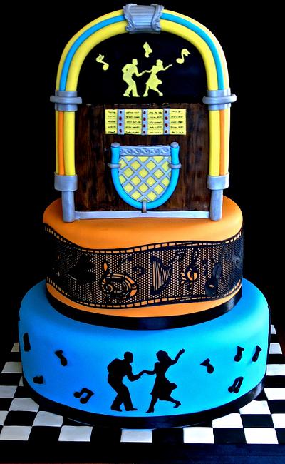 Jukebox cake - Cake by Vanessa 