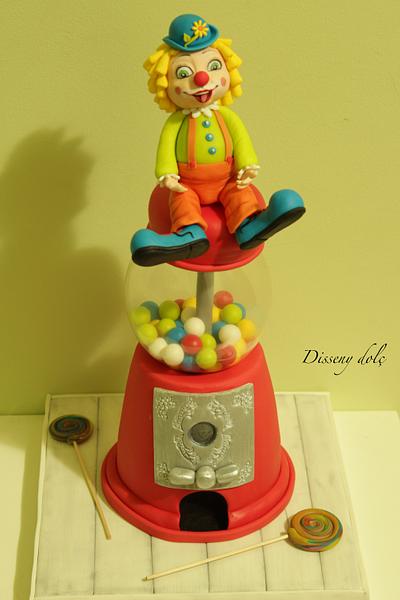 Maquina de chicles - Cake by Miriambosquets 