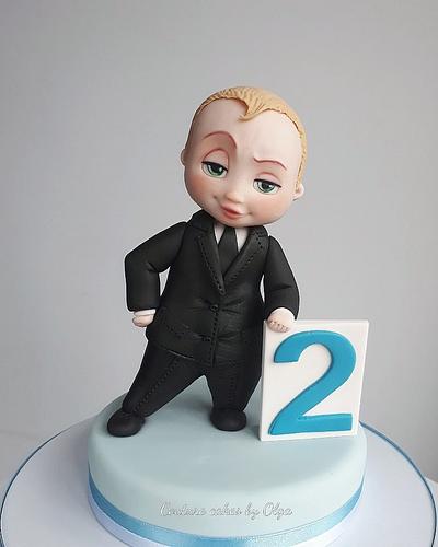 Boss Baby - Cake by Couture cakes by Olga