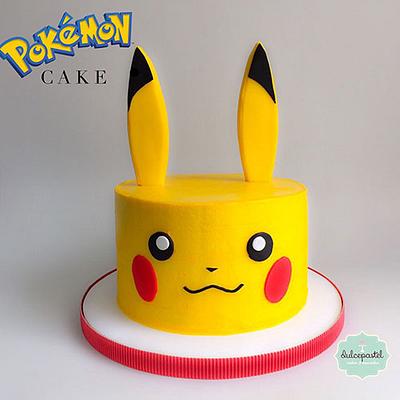 Torta Pikachu Cake - Cake by Dulcepastel.com