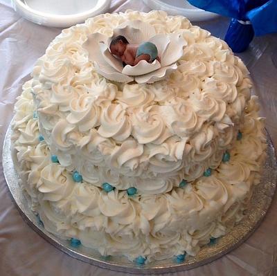 Boys baby shower - Cake by Cerobs