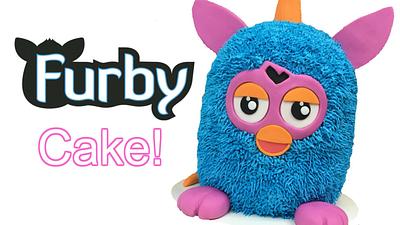 Furby Cake!  - Cake by Miss Trendy Treats
