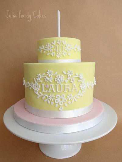 Laura - Cake by Julia Hardy