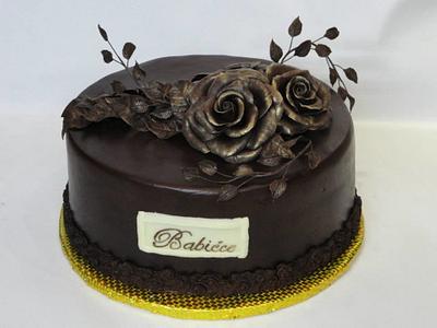 Chocolate Rose - Cake by JarkaSipkova