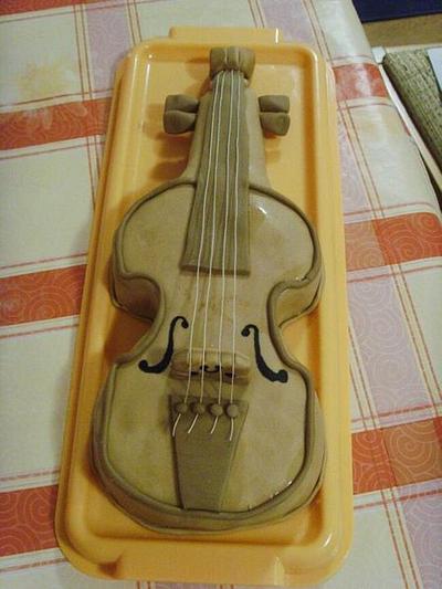 Violin cake - Cake by Ana