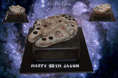 Falcon - Cake by Cakes by Nina Camberley