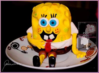 Spongebob Fondant Cake Topper - Cake by Vian