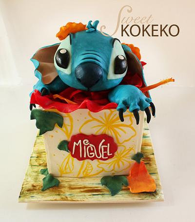 Stitch 3D Cake - Cake by SweetKOKEKO by Arantxa